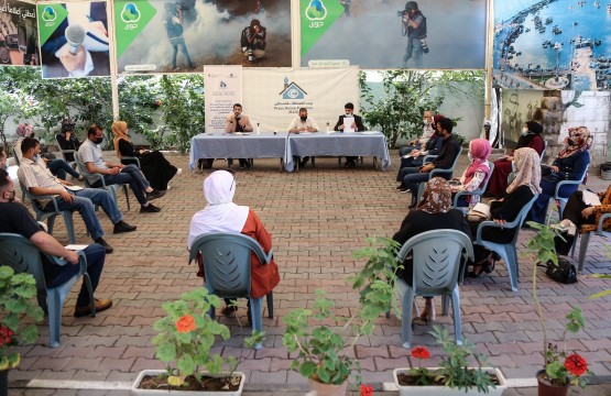 Press House organizes a cultural session on the topic of “Ways to Enhance Respect for Human Rights Principles and Reduce the Usage of Hate Speech in the Palestinian Scene”
