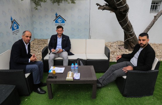 Media Affairs Officer at German Representative Office visits Press House