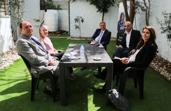 Press House receives the Dutch ambassador and the accompanying diplomatic delegation