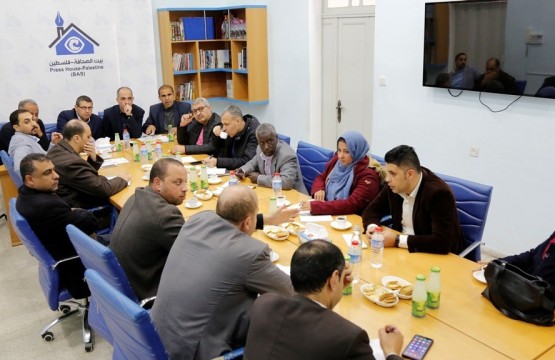 Press House Hosts a Meeting for discussing  the Governmental Media decision about the “Press Card”