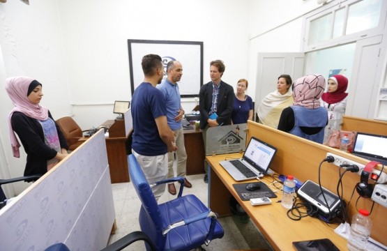 The Press House hosts a delegation from Carter Center