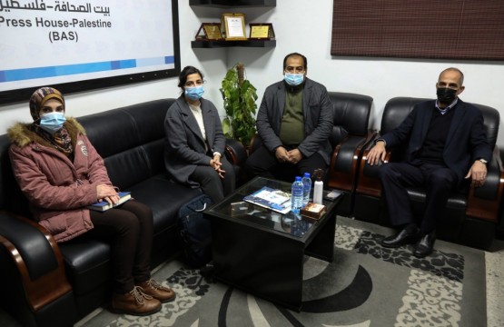 Press House receives a delegation from the French Consulate in Jerusalem