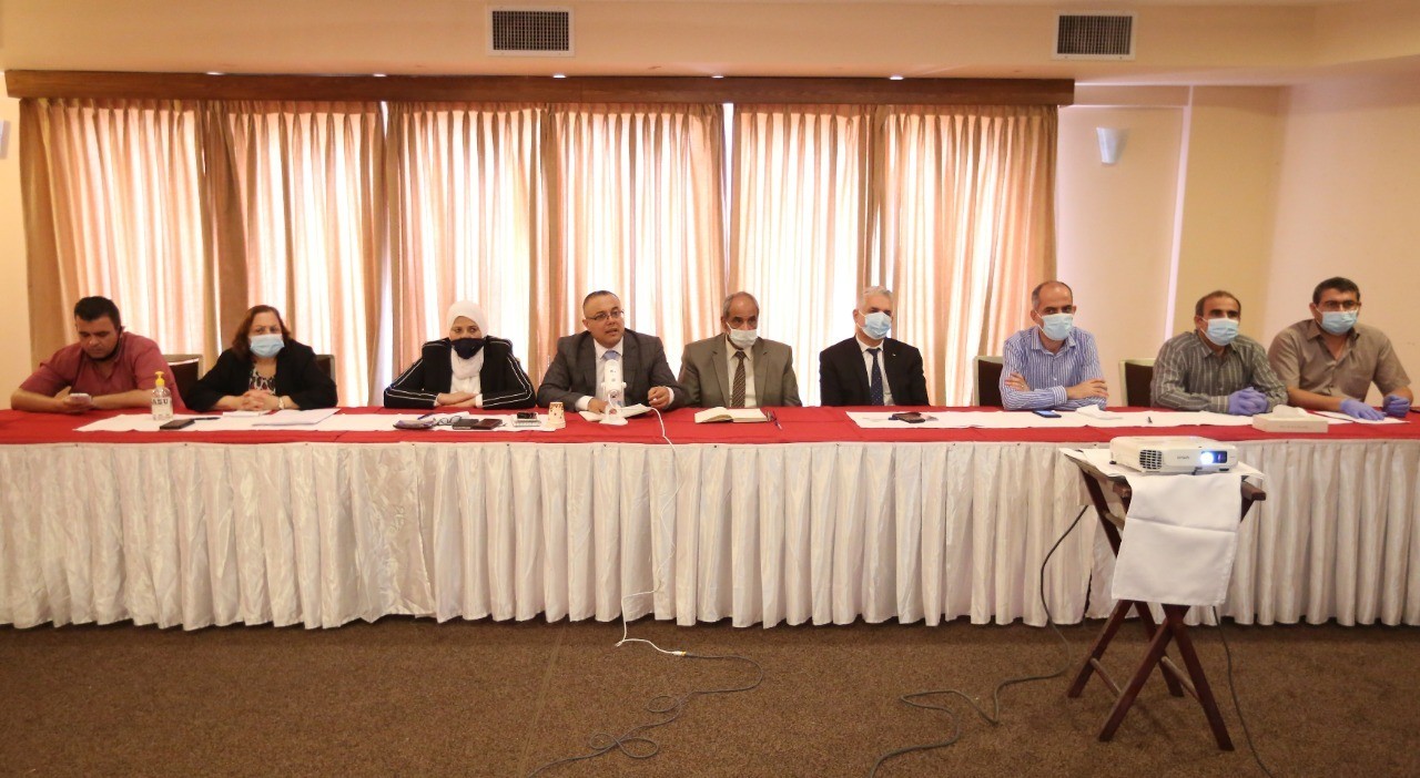  Press House organizes a dialogue meeting “Face the Press” with the ministerial delegation in the Gaza Strip