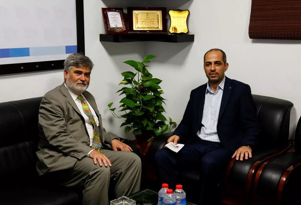 Canada Ambassador for the Palestinian Authority Visits Press House