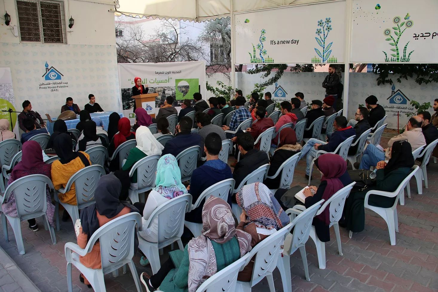 In Press House, 28 Magazine Concludes Literary Winter Activities