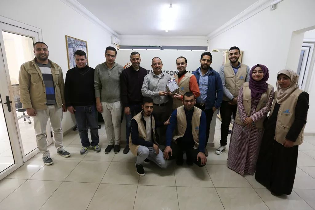 Young Journalists Team Makes a Number of Visits to International Media Agencies Offices in Gaza