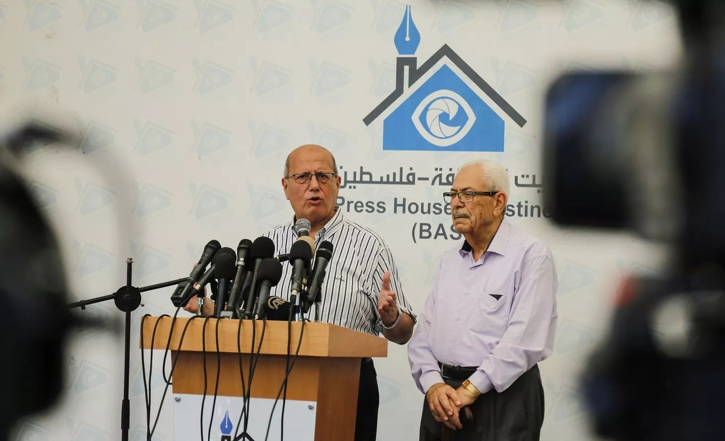 At the Press House, Al-Khodary Presents an Initiative to End up  the Division