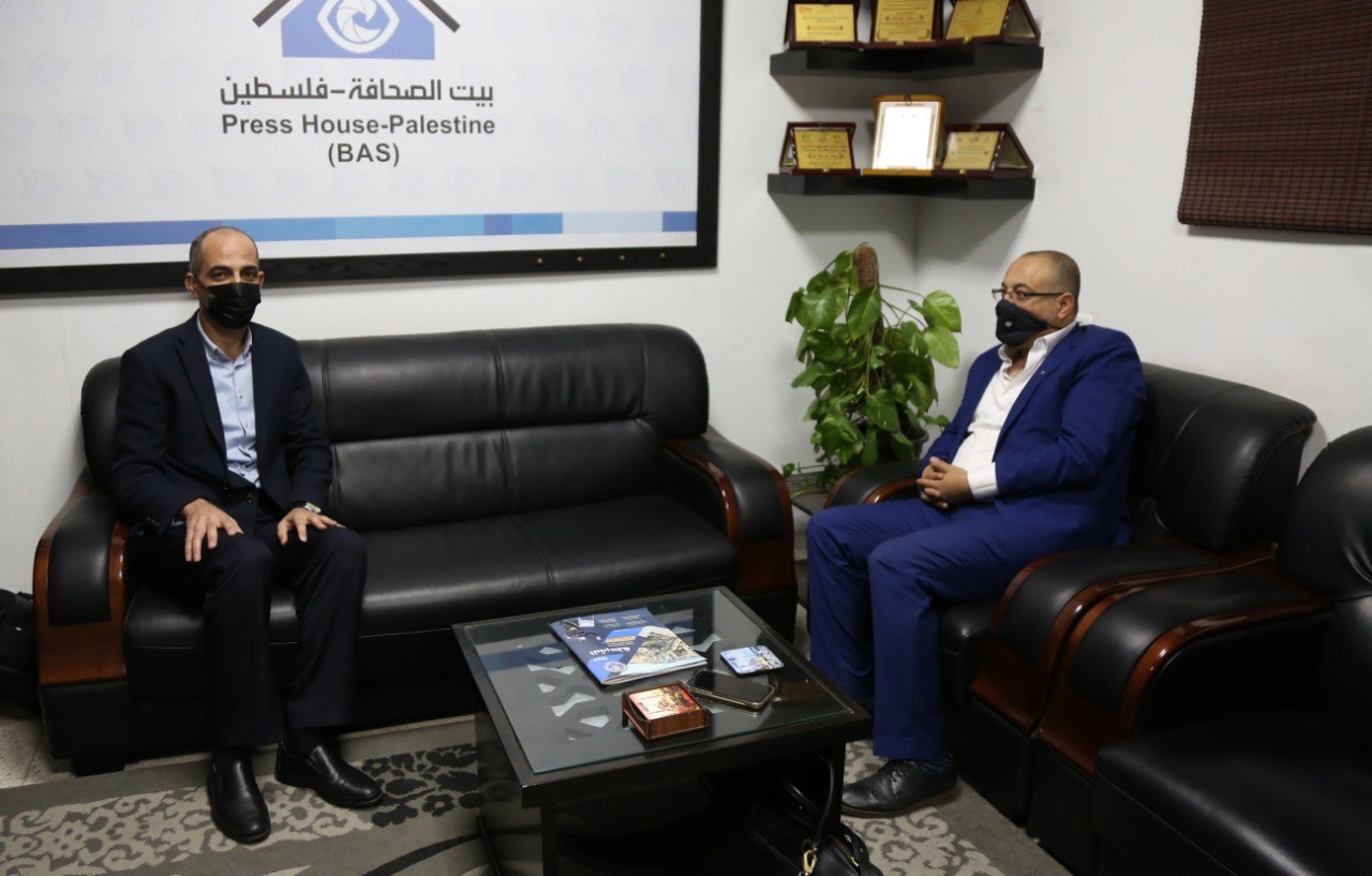 Minister of Culture Dr. Atef Abu Seif visits Press house