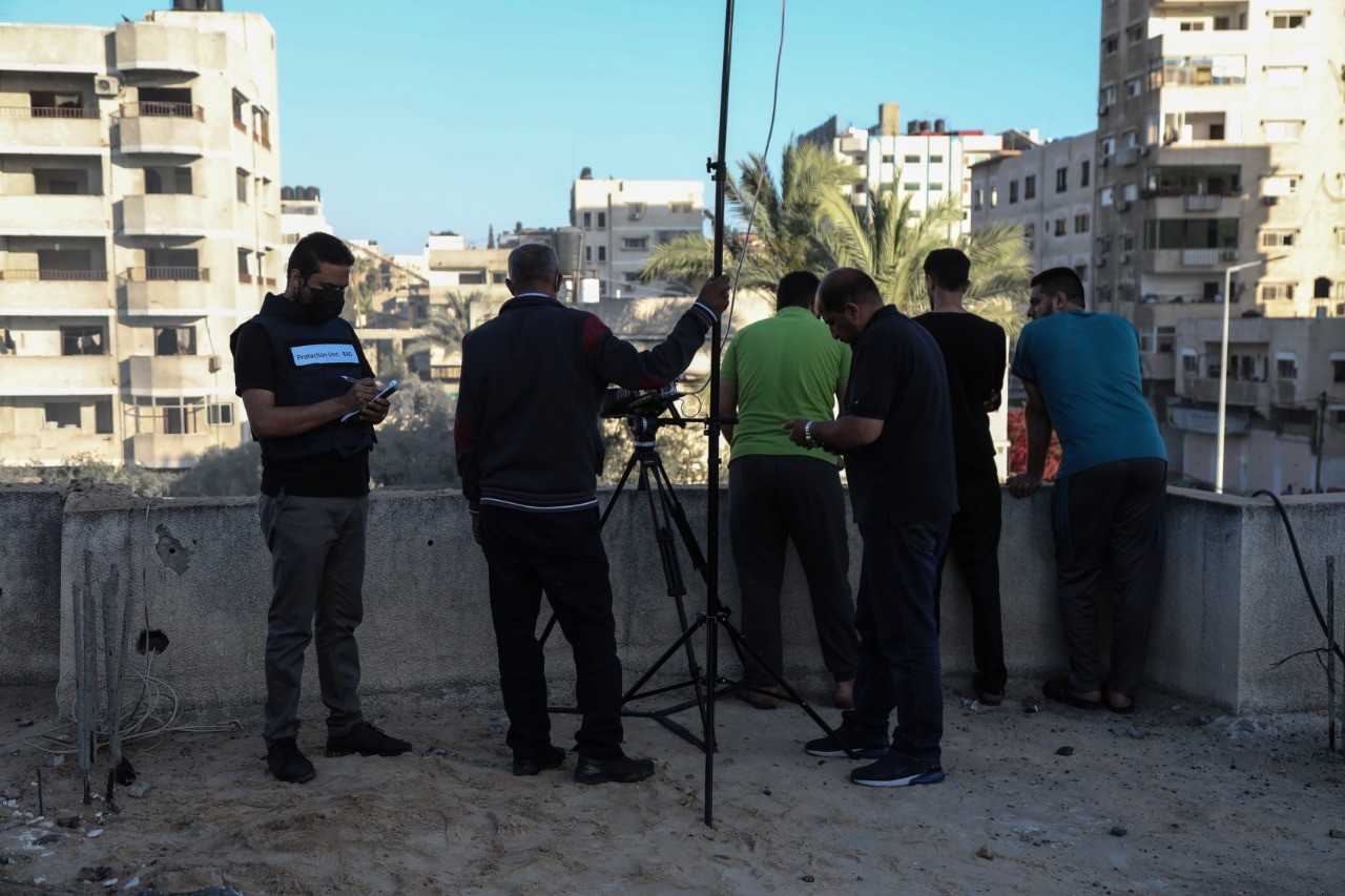 Within the contingency plan of Press House, the Legal Protection Unit for Journalists keep providing its services during the current escalation on the Gaza Strip