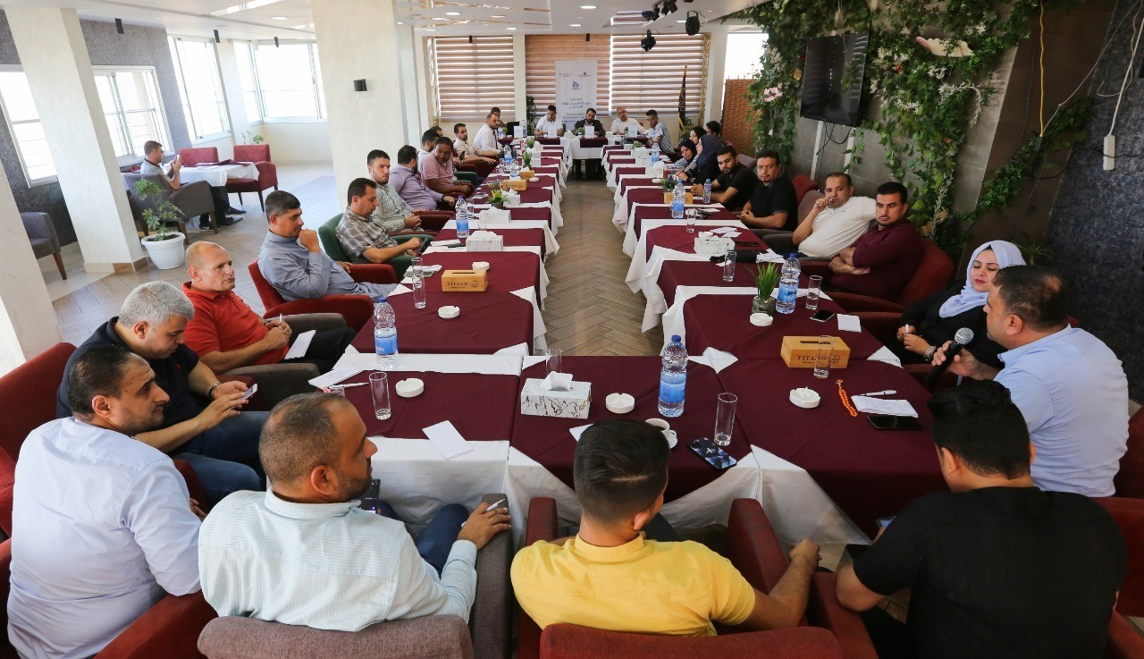 Press House holds a dialogue session on "Conditions for Joining the Syndicate of Journalists" in Southern of the Gaza Strip