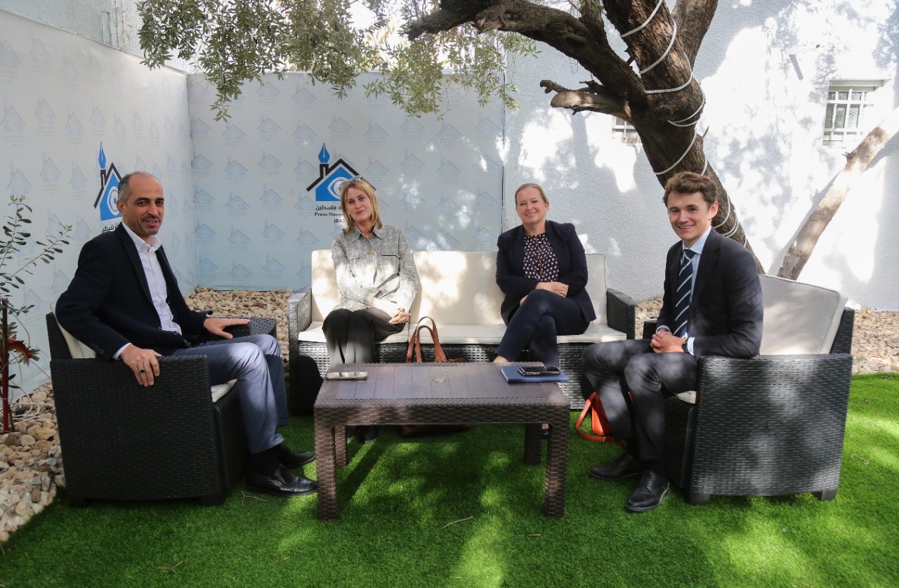 Press House receives the Special Representative to the Middle East Peace Process, and a delegation from the Norwegian Ambassy