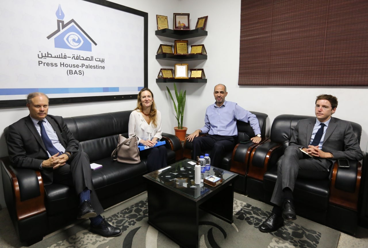 Press House receives a delegation from the French Foreign Ministry