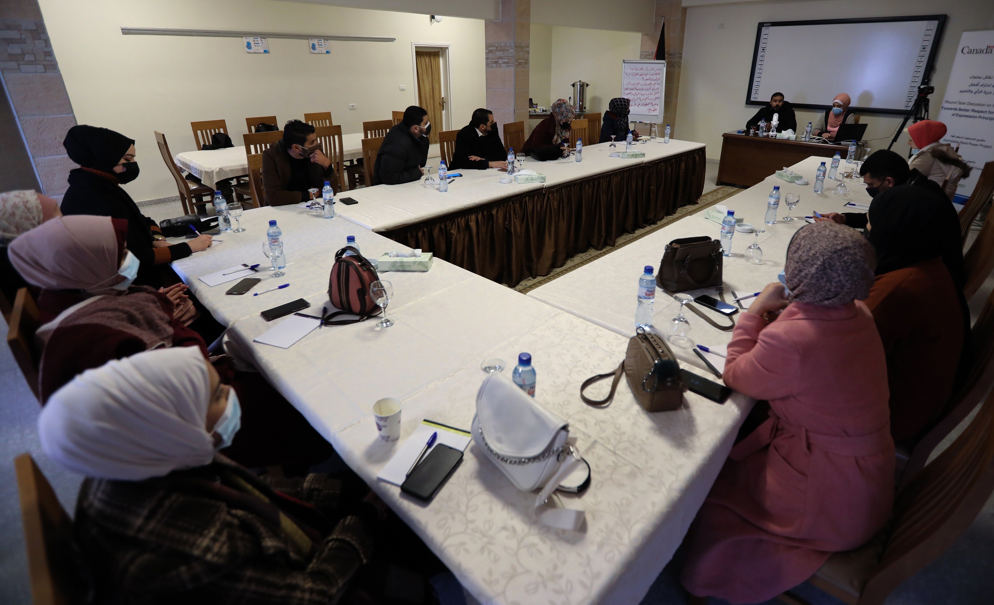 Press House organizes a round table discussion on the topic of “Towards Better Respect for Freedom of Expression Principles”