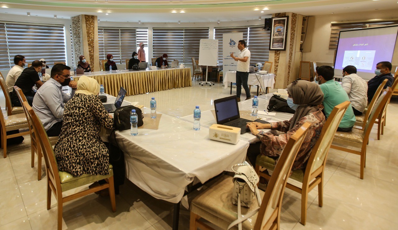 Press House holds a media initiative on the topic of “Using Digital Media in Serving Investigative Journalism” in South of the Gaza Strip