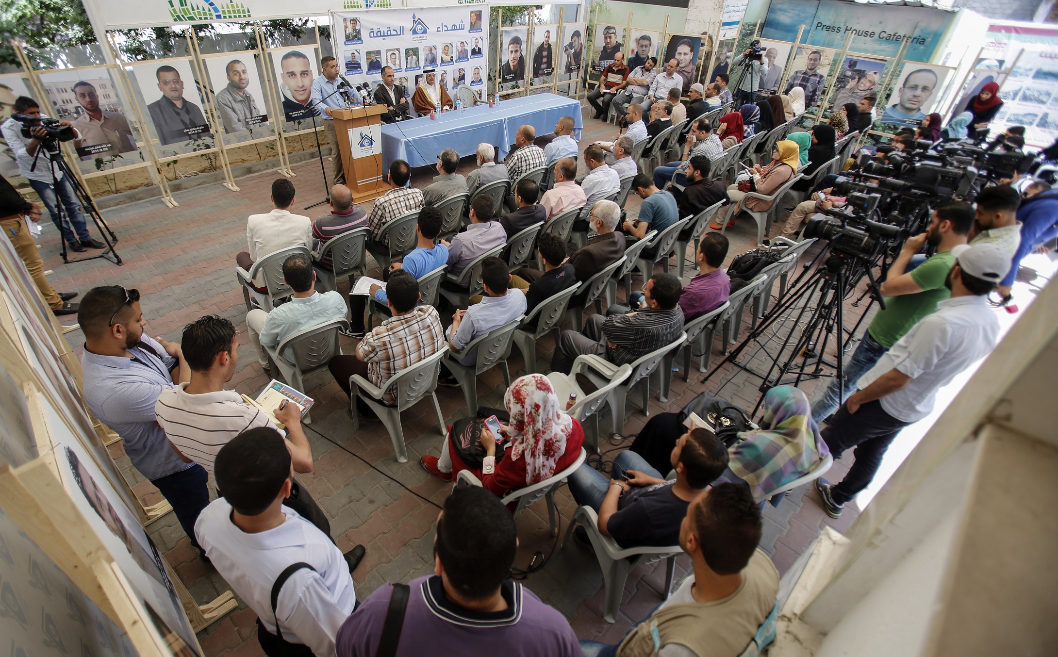 Press House Honor The Families Of The Martyrs Of Journalists