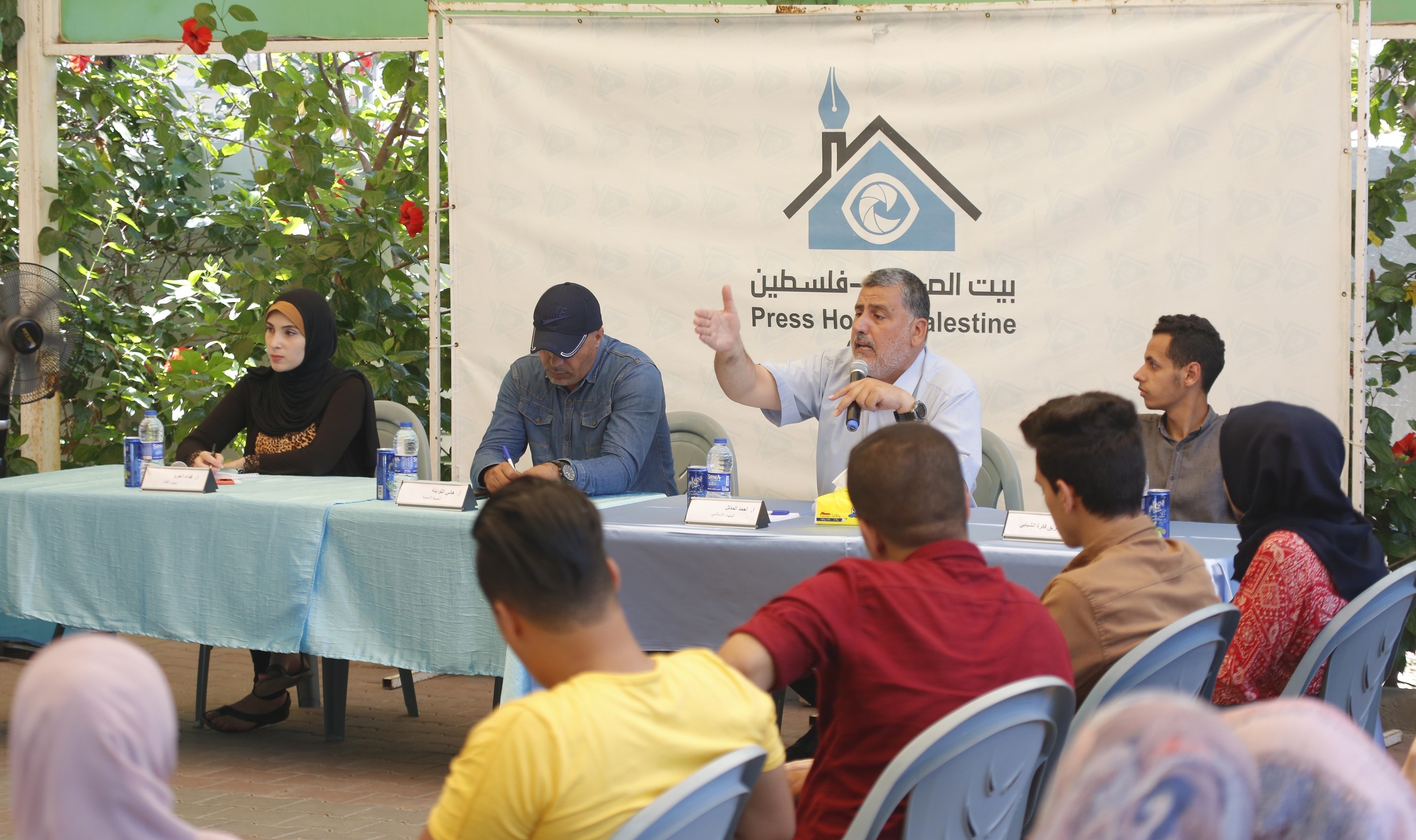 Press House organizes a political meeting about the latest developments related to the Israeli annexation plan