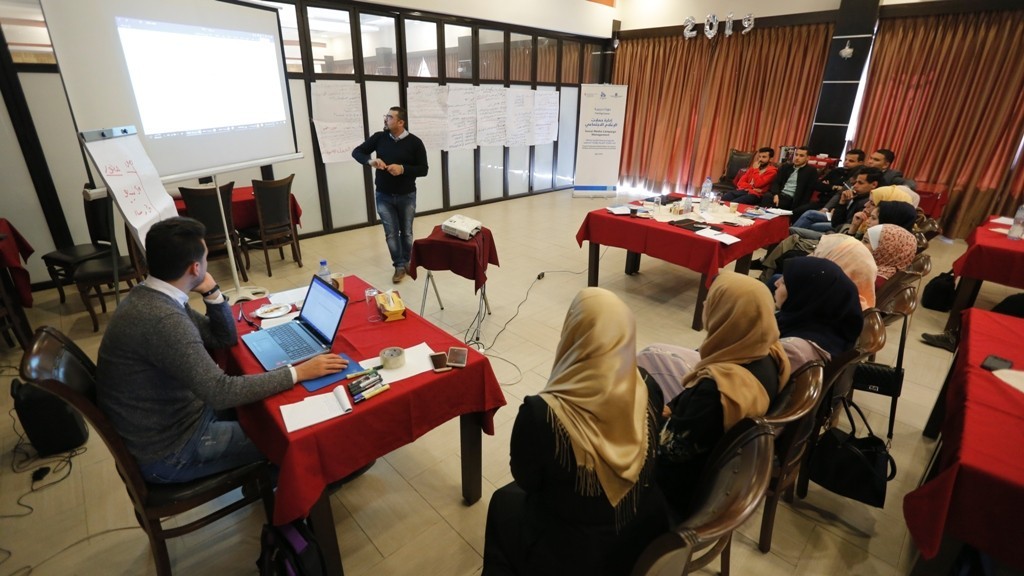  The Press House concludes a training course on the management of the social media campaigns