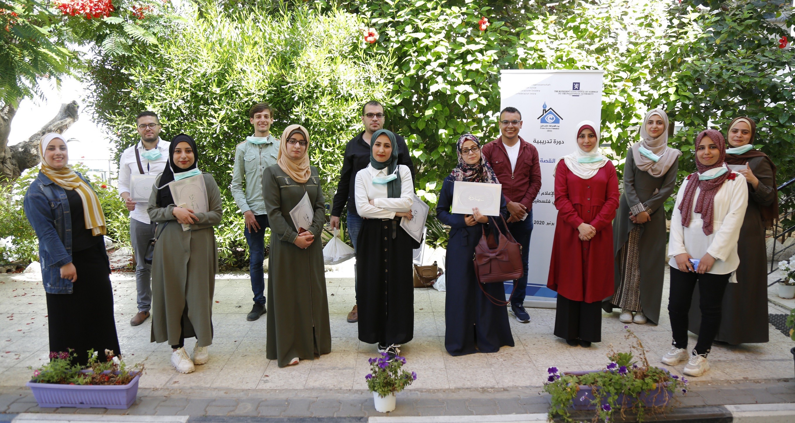 Press House Concluded a Training Course in  ‎"Journalistic  Story Writing"‎