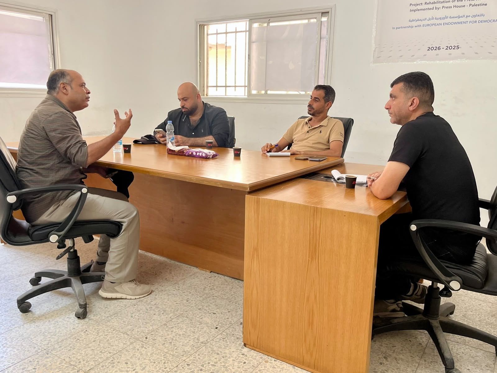 Press House and Al-Aqsa University Explore Prospects for Joint Cooperation